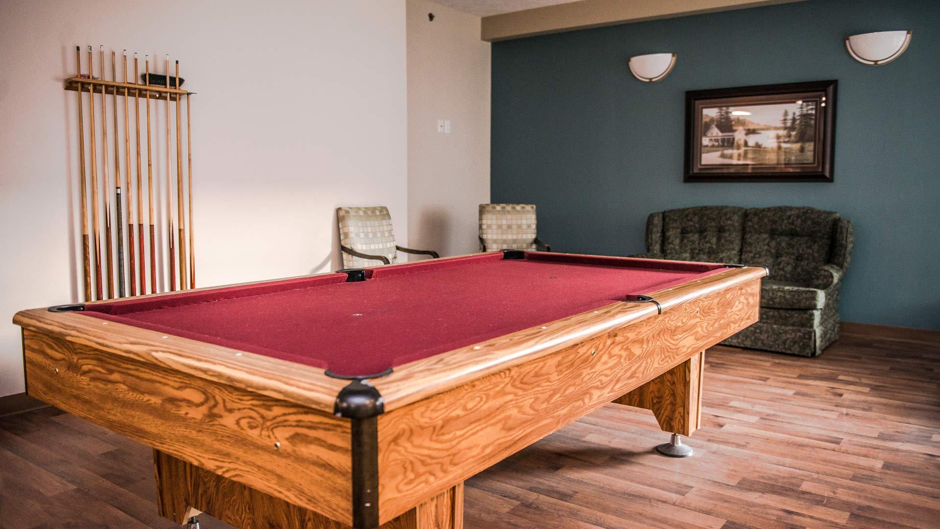 pool table